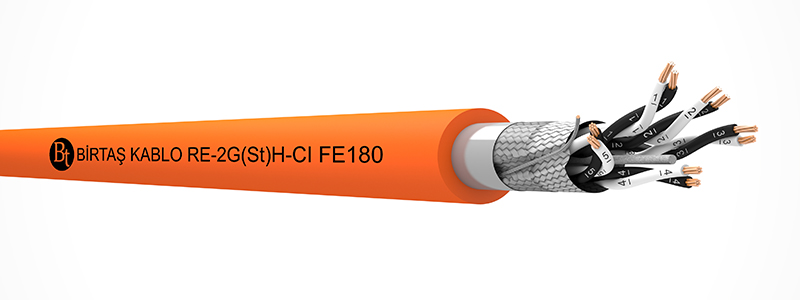 RE-2G(St)H-CI FE180  90°C / 500 V Cu-SI-OSCR-LSZH-MP